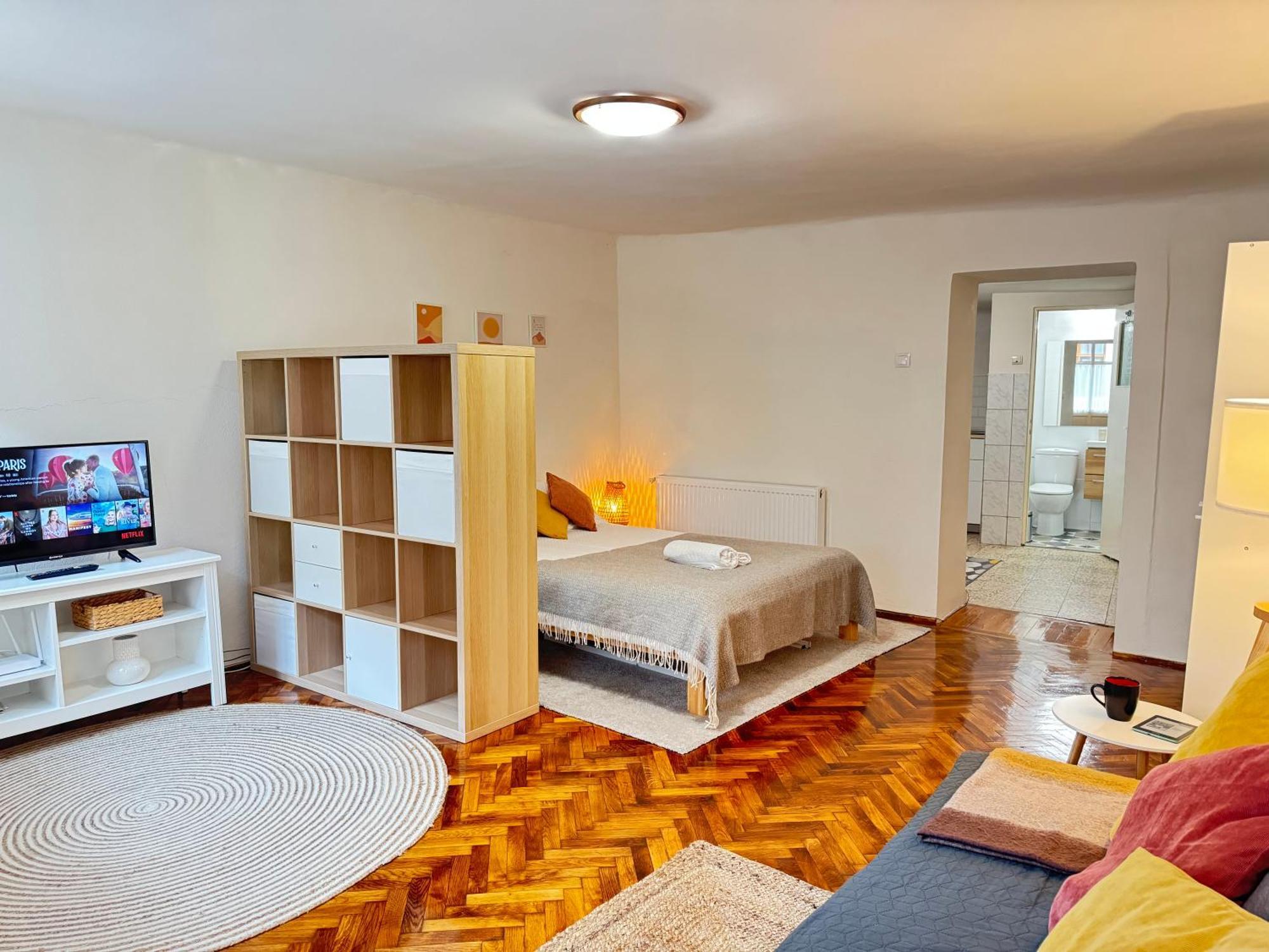 Charming Studio Ideal For Getaways Or Workations In Sibiu'S Medieval City Center Extérieur photo